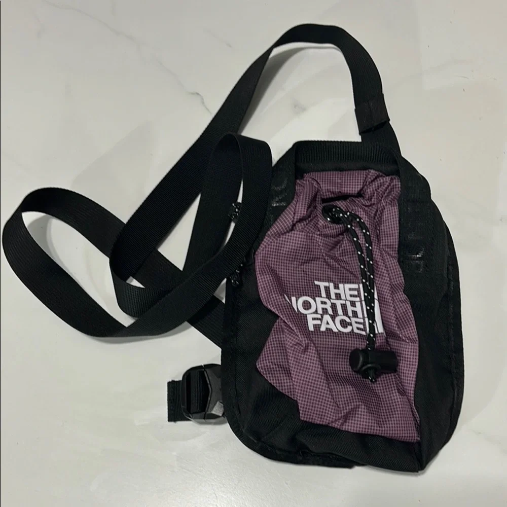 The North Face Black and Purple Men's Bag
